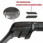 For Corvette C5 97-04 Carbon Fiber Direct Add-on Shark Fin Rear Bumper Diffuser