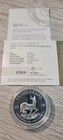 South Africa  2018 1 Oz Silver Krugerrand Proof Coin With Coa