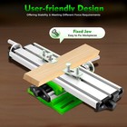 Cross Slide Drill Press Bench Axis Mill Machine Work Table Compound Vise Vice
