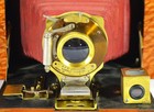 Folding Camera Antique Custom Kodak No  3-a Folding Brownie Model A Lacewood