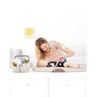 Skip Hop Nursery Diaper Caddy Organizer - Touch Light Storage Tote -