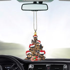 Yorkshire Terrier Dog Christmas Ornament  Yorkie Dog Lovers Xmas Ornament Gift