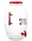  2 Pack  American Maid 5 Gallon Vitrolero Red Beverage Dispenser