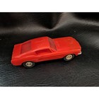 Vintage Revell Ford Mustang Fastback Slot Car 1 32 Scale Red Plastic Untested
