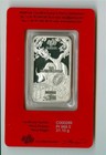 Pamp Suisse 2021 Lunar Year Of The Ox 1 Oz 999 5 Platinum Bar In Assay Card