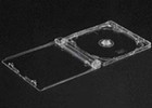 10 Pcs New Clear Original Single Super Jewel Box W sjb Logo  Large Hinge o-sjb