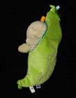 Manhattan Toy Doll Sweet Pea Pod Baby Lovey Plush 2 Piece Green Pink