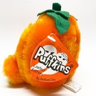 Nwt Vintage 1994 Swibco Puffkins Pumpkin Jack-o-lantern Beanbag Plush Toy