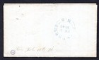 Canada 1848 New Brunswick  cross River  St  John s Paid Ferry Mail Cancel