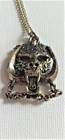 Motorhead   Vintage   80 s   Poker  Uk  Inport  Pewter  Necklace