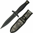 Rite Edge 211459cm Dagger Black Double Edge Blade Belt Or Boot Knife 9  Overall