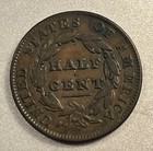 1835 Classic Head Half Cent    Xf