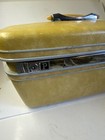 Samsonite Silhouette Vintage Yellow Beauty Train Case With Tray With One Key