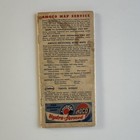 Amoco Gas   Oil Advertising Map - 1941 Maine To Florida Self-routing