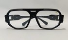 Cazal Eyeglasses Full Black Frame Clear Lens Unisex Men Women Designer