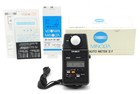 Mint Minolta Auto Meter Iiif Flash Light Exposure Meter W  Box From Japan Tested