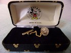 Mickey Mouse Tie Clip Bar    Tac Unused Original Cases