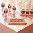 3 Pack Rose Gold Plastic Tablecloth  Table Cover For Birthday  54x100 In 