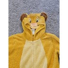 Disney Lion King Simba Costume Unisex One Piece Pajama Size 7 8 Kidcore Cosplay