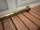 Antique Heavy Solid Brass Apothecary Pestle 19th Century Pharmacy Tool