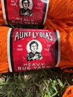 Lot Of  5  Aunt Lydia s Heavy Rug Yarn     Tangerine     70 Yrds Each     nos
