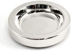 Communion Tray Center Bread Plate Silver Finish Stainless Steel 4 3 4  Diameter