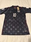 Nike Usa Soccer Jersey Pulisic  10 Men s Size Xl fits Like Large  2026 World Cup