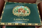 Por Larranaga 1834 Cigar Chest Humidor  Handles Laquered Racing Green El Leon