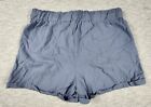 Comfy Drawstring Elastic Waist Shorts With Pockets Lightweight Womens Size Xl 