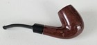 Vintage Italy Imported Briar Fireside Bent Smoking Pipe 
