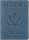 Genuine Leather Passport Cover Thin Us Passport Holder Travel Case For Men