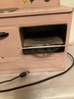 1950 s Vintage Empire Little Lady Pink Metal Tin Childs Electric Toy Stove Mcm