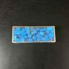 1959 Risk Board Game Replacement Parts - Blue Playing Pieces