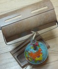 Vintage antique Collectable Desktop Kids Lamp W globe Bakelite  1950s