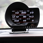 Obd2 Digital Car Turbo Boost Oil Pressure Temperature Speed Meter Rpm Fuel Level