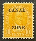 Travelstamps  Canal Zone Stamps Scott  104  10   Monroe  Mint Mogh