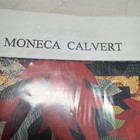Vtg 1996 Moneca Calvert Poinsettia Art Quilt Pattern Calvert Designs Free Shp