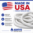 Fiberglass Wick 1 Inch Rope Sold By The Foot Replacement Fiberglass Rope
