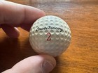 Vintage Arnold Palmer Lincoln Mercury Golf Ball 2 Usa Made Antique Sports