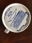 Badlands Nat l Monument Park S d  Staffordshire Ware Blue   White Mug Wall Drugs
