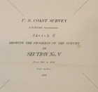 1856 Nautical Chart   Jacksonville - Florida   South Carolina Coast  25x38 - 15