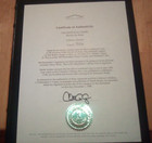 The Kentucky Derby-runfor The Roses Numbered Limited Edition   Certification