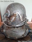 Japanese Diving Divers Helmet Vintage Metal Scuba Mask Japan Collectible