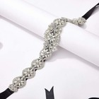 Pearl Rhinestone Wedding Belt Crystal Bridal Sash For Wedding Gown Dress