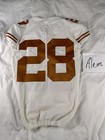 Texas Longhorns Game Used Jersey White  28