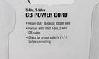 Roadpro Rpps-227 3-pin Cb ham Radio Replacement Power Cord