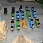 Wooden Railway Mixed Lot 150  Thomas Brio Tracks Trains And More Prices To Sell 