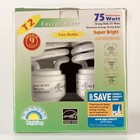 Pack Of 2 Light Bulbs Superbright 23 Watt Fluorescent Bulbs