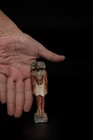 Egyptian Antiquities A Rare Authentic Pharaonic Statue Of Egyptian God Khnum Bc
