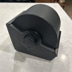 Vintage Rolodex Index File Wheel Model 2254d Black  Faux Wood Trim